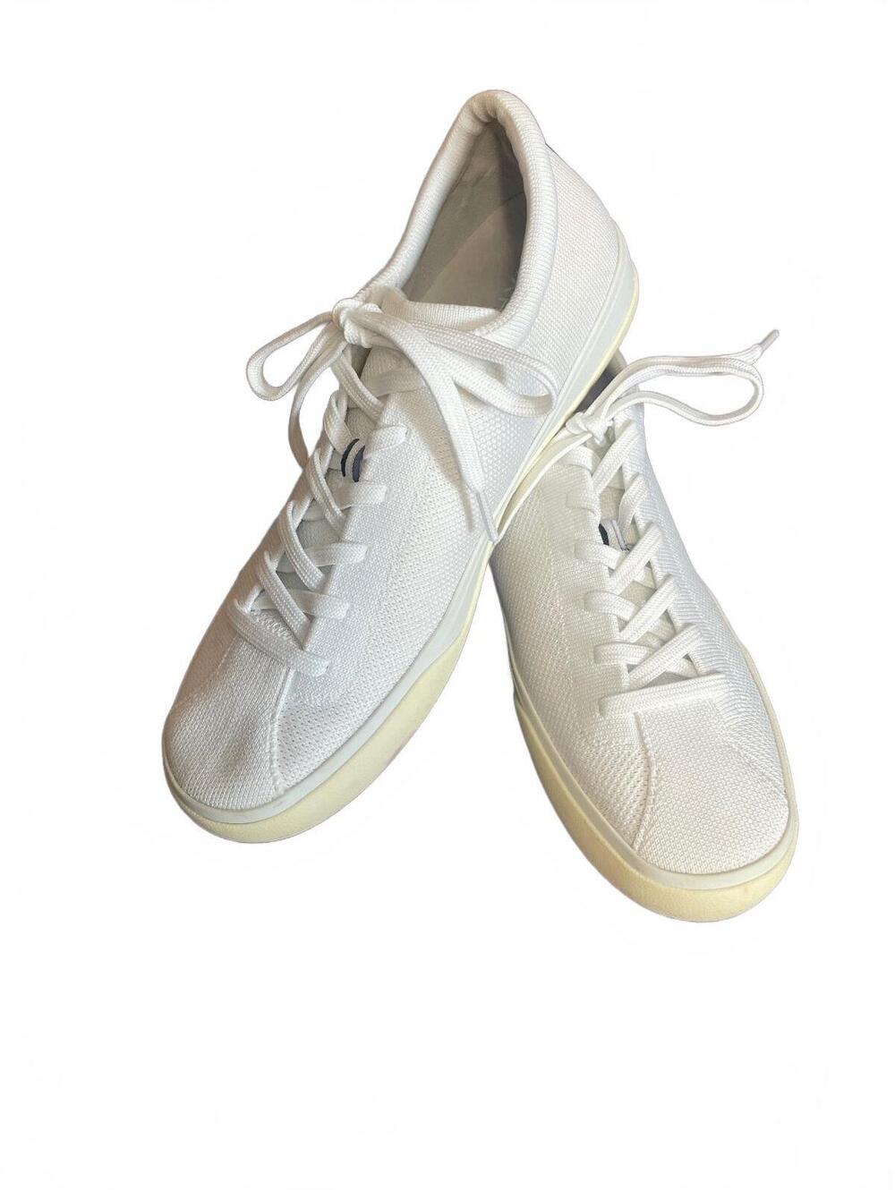 Rothy's Women's The Lace Up Sneaker in Bright White 10